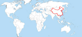 map of china