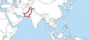 map of pakistan